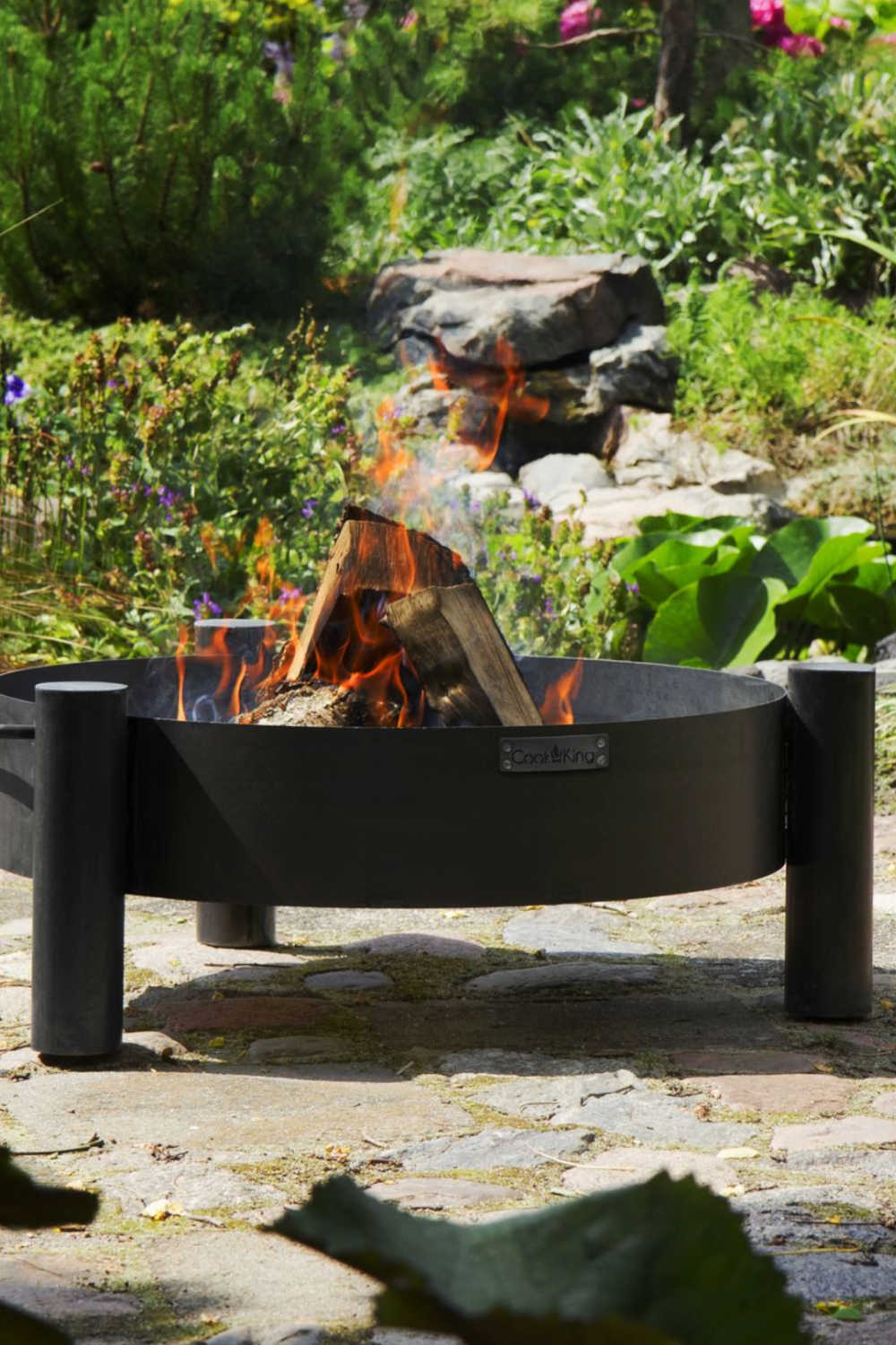 Стоманено огнище за тераса и градина