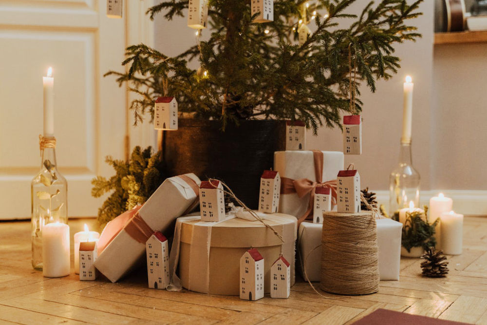 Коледна украса за дома направи си сам