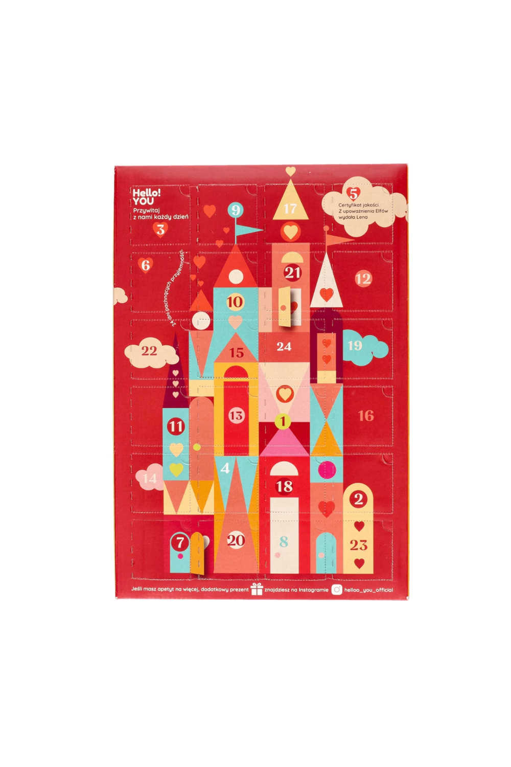 Коледен адвент календар със сапуни