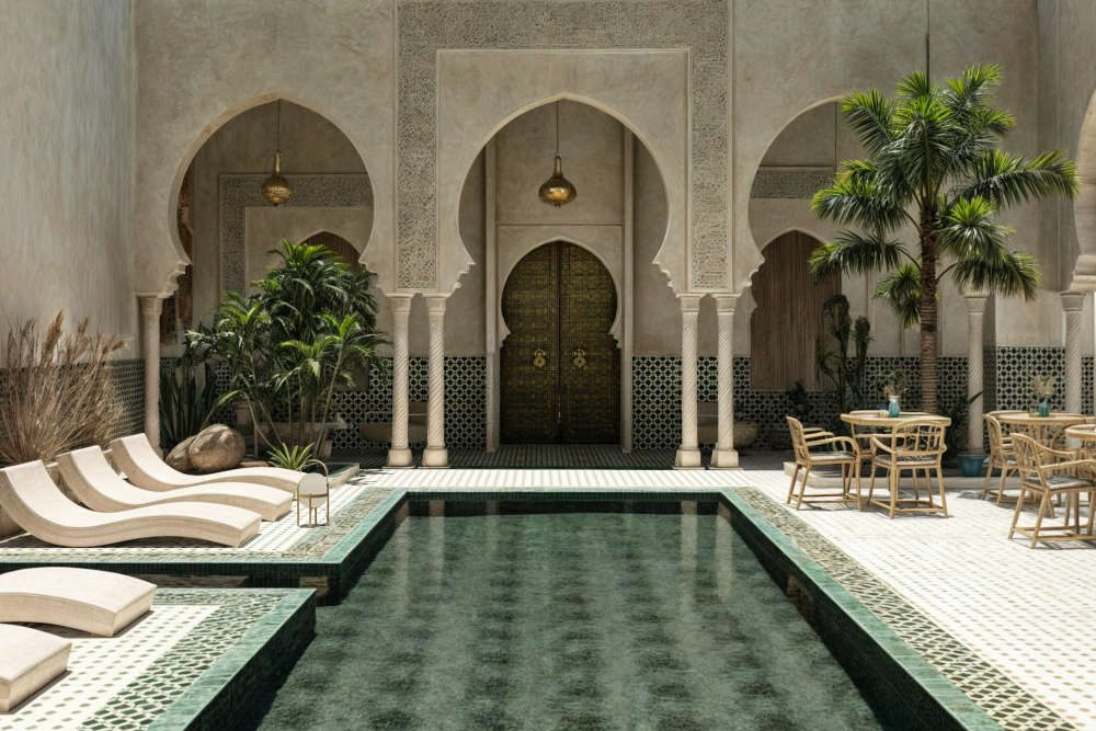 Tadelakt Morrocan natural plaster Таделакт естествена мароканска мазилка